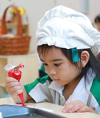 Pupils discovering new ideas and enjoying engaging lessons through creative learning at Brighton College Bangkok Vibhavadi.
