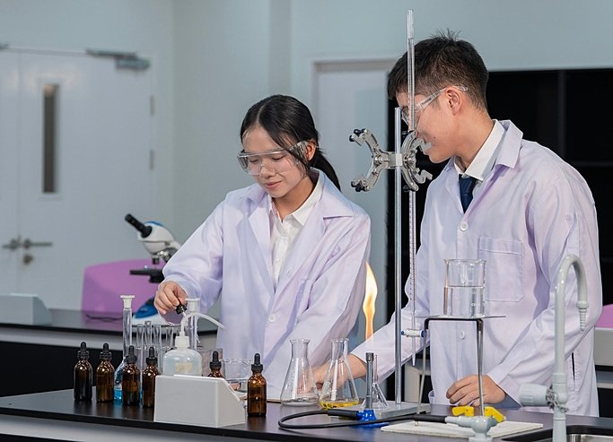  Active pupils participating in sports during an academic trip at Brighton College Vibhavadi near Don Mueang airport 