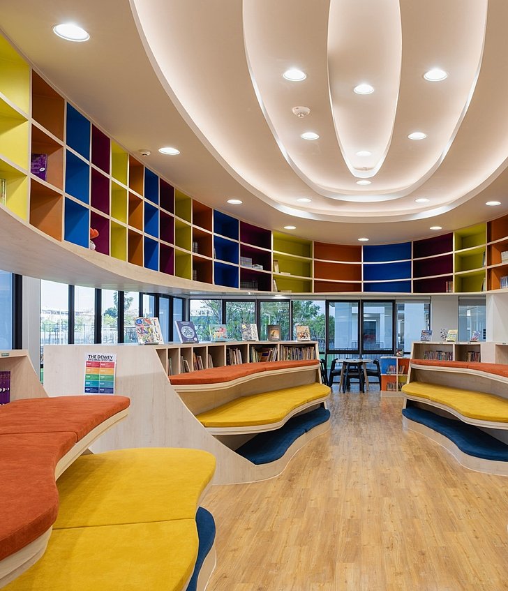  Prep library learning space at Brighton College Bangkok Vibhavadi 