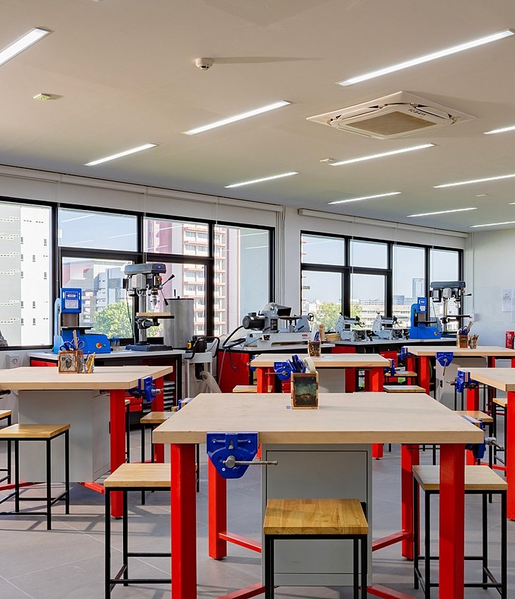  Modern Design and Technology room at Brighton College Bangkok Vibhavadi, a leading international school in Thailand 