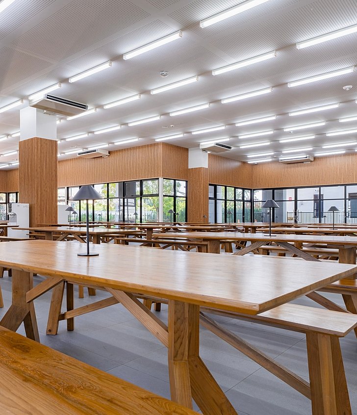  Dining hall at Brighton College Bangkok Vibhavadi providing a welcoming school environment 