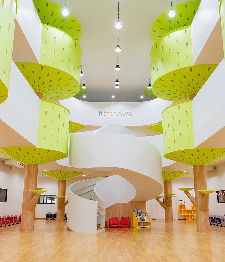  Bright and modern classroom at Brighton College Vibhavadi international school in Bangkok 