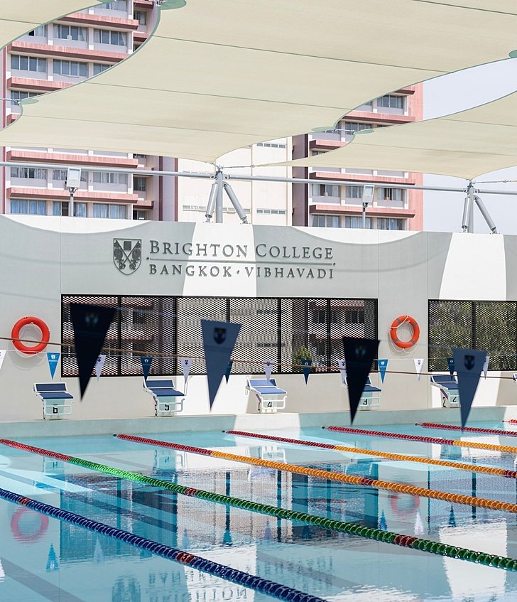  Swimming pool facilities at Brighton College Vibhavadi, supporting sport excellence 