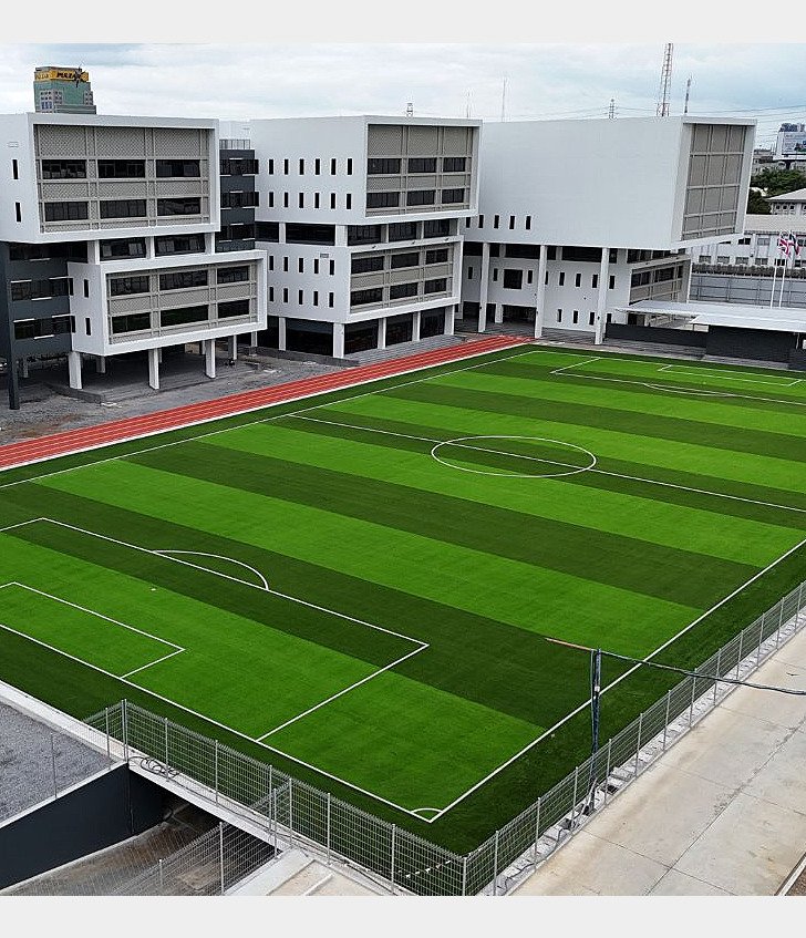  Outdoor sports field at Brighton College Vibhavadi, part of a nurturing environment that promotes physical education and teamwork. 
