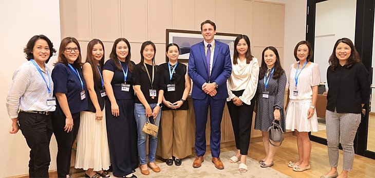 The first Friends of Brighton College Vibhavadi gathering, celebrating community and collaboration.