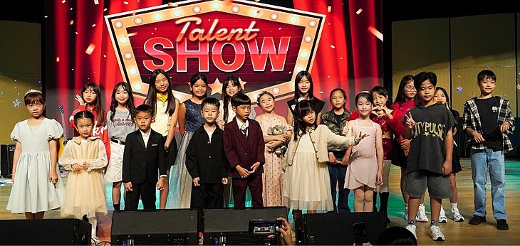  Pupils showcase creativity and confidence on stage during the first Prep Talent Show at Brighton College Vibhavadi. 