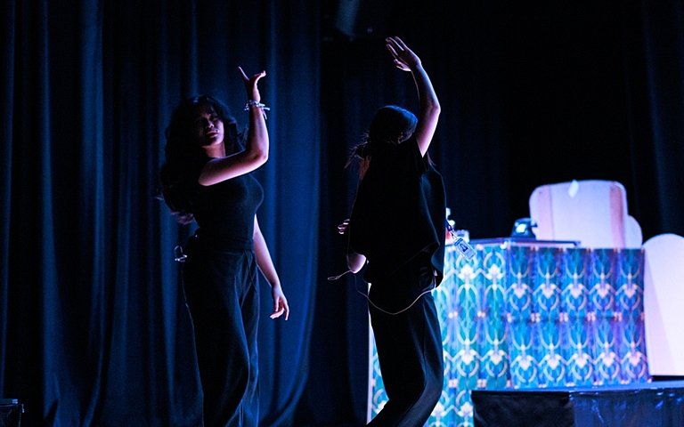  Pupils developing performing arts skills during The Great Gatsby rehearsal at Brighton College Vibhavadi 