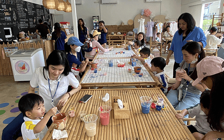  Brighton Prep Pupils join activity  