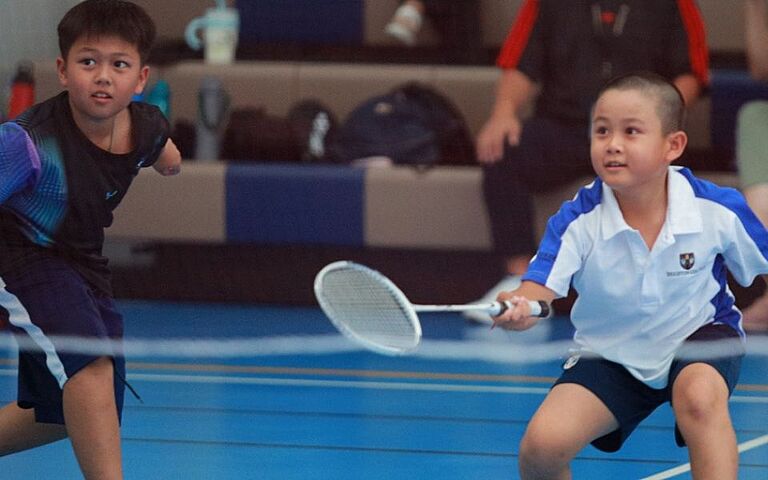  Pupils strengthening confidence, discipline, and teamwork through a friendly badminton match with BCIS. 