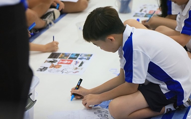  Brighton College Bangkok Vibhavadi pupils celebrate their first House Day at the new international school campus. 
