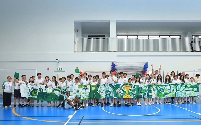  Pupils compete and collaborate during the first House Day at Brighton College Bangkok Vibhavadi campus. 