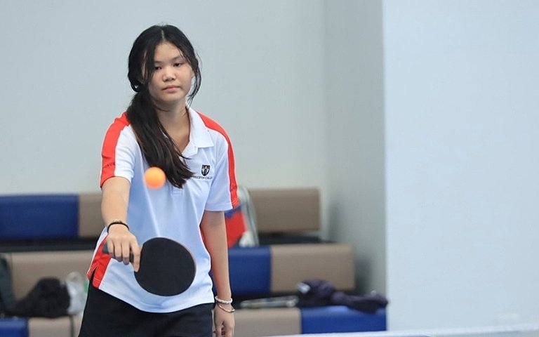  Senior pupils at Brighton College Vibhavadi join the first TISAC Table Tennis tournament of the academic year in Bangkok. 