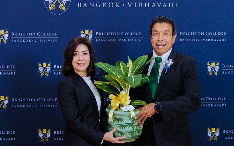 Speeches from honoured guests at Brighton College Bangkok Vibhavadi Grand Opening Ceremony. 