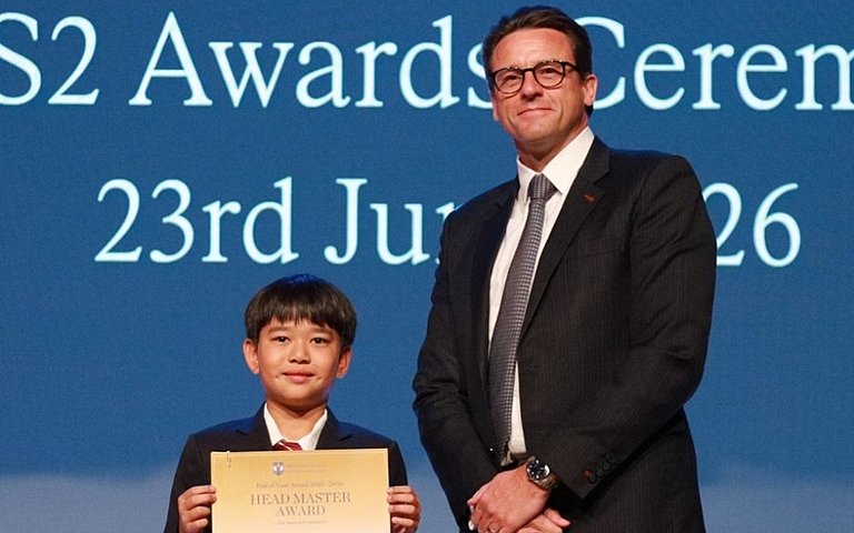  Pupils celebrating academic and personal achievements during the Awards Ceremonies and Graduation at Brighton College Bangkok Vibhavadi. 