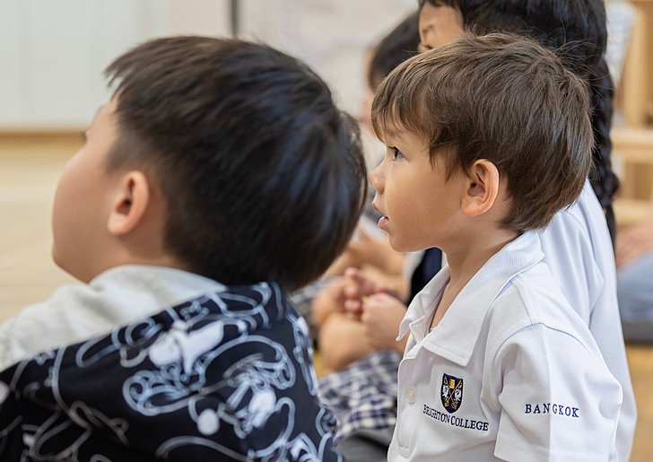  Pupils studying in class at Brighton College Bangkok Vibhavadi, a leading international school in Thailand 