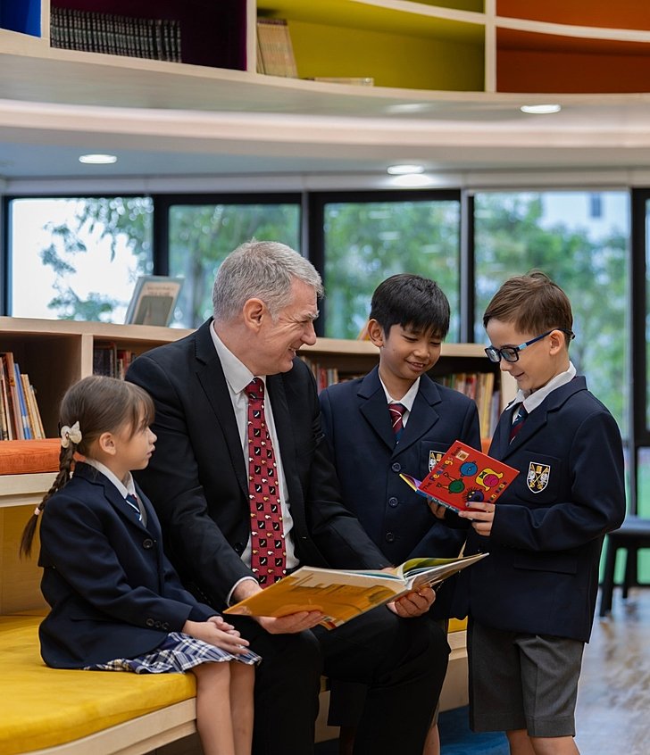  Smiling pupils at Brighton College Vibhavadi, an international school near Don Mueang airport 