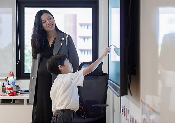  บรรยากาศการเรียนรู้ที่เต็มไปด้วยรอยยิ้มของนักเรียน โรงเรียนนานาชาติ วิภาวดี ไบรท์ตัน คอลเลจ 