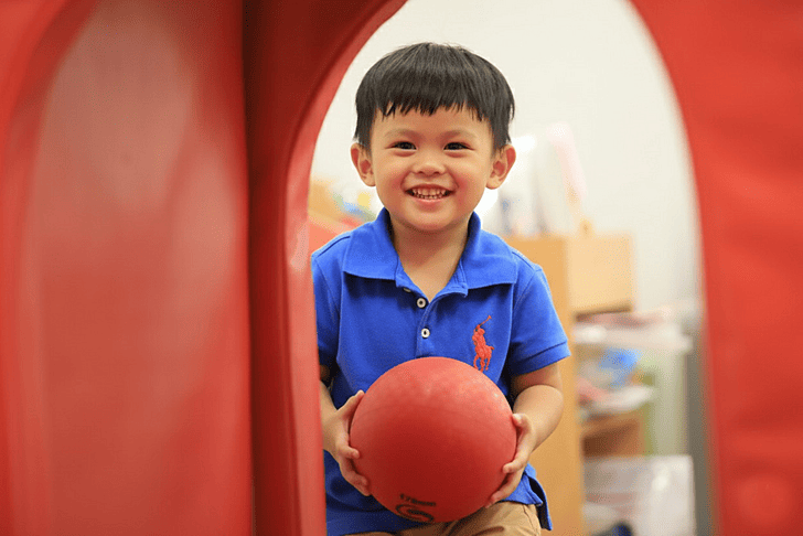  Toddlers at Brighton College Bangkok Vibhavadi enjoying music, movement, and sensory play through the Bright Start early years programme. 